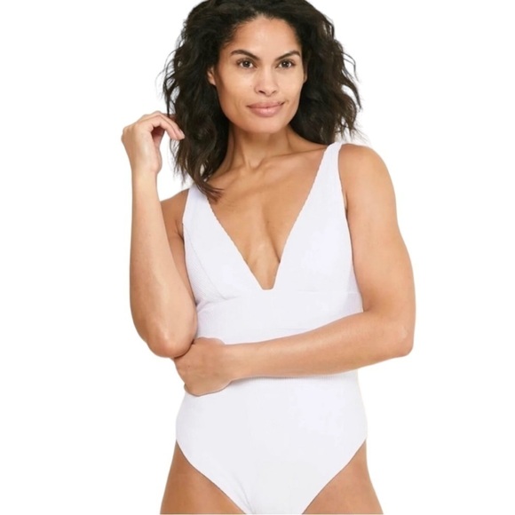 New! Andie Sardinia Ribbed One Piece‎ Swimsuit - Picture 1 of 11